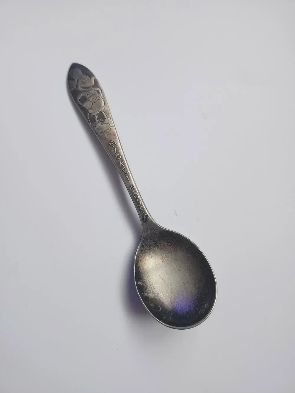 Vintage‎ 1930s Mickey Mouse Spoon Branford Silver Plate Disney Collectible